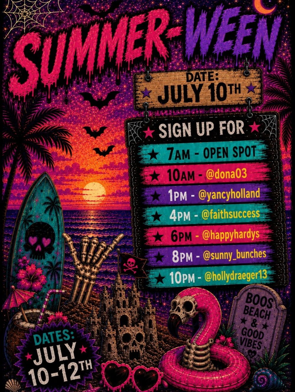 Show Me Your Goodies You Ghouls- Share Show Train 3 Day Event July 10-12th - Picture 3 of 8